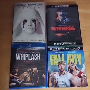 DVD and Blu-ray Movie Collection